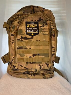 Ohio Army National Guard Camo Tactical Backpack